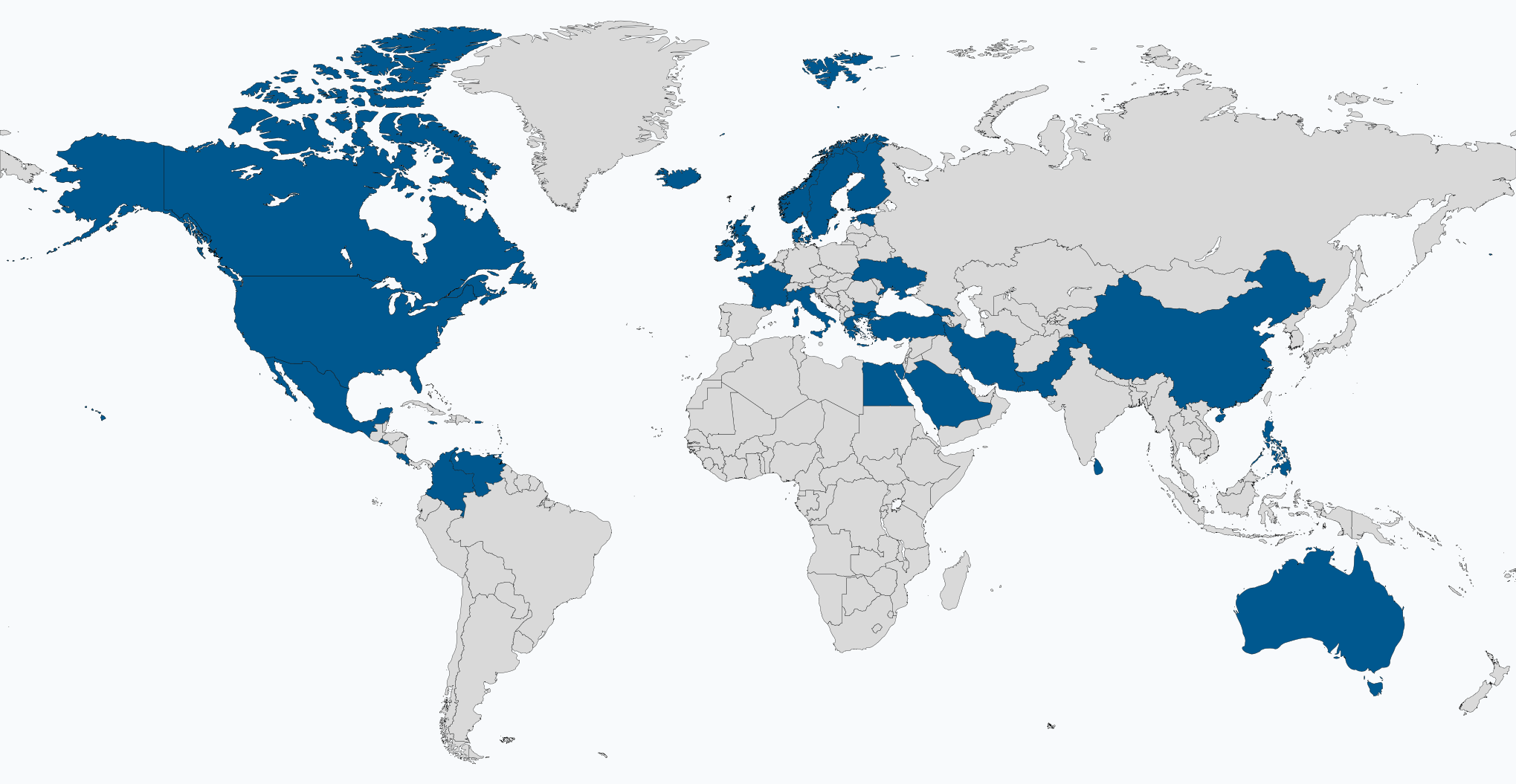 JDA Progress customer map