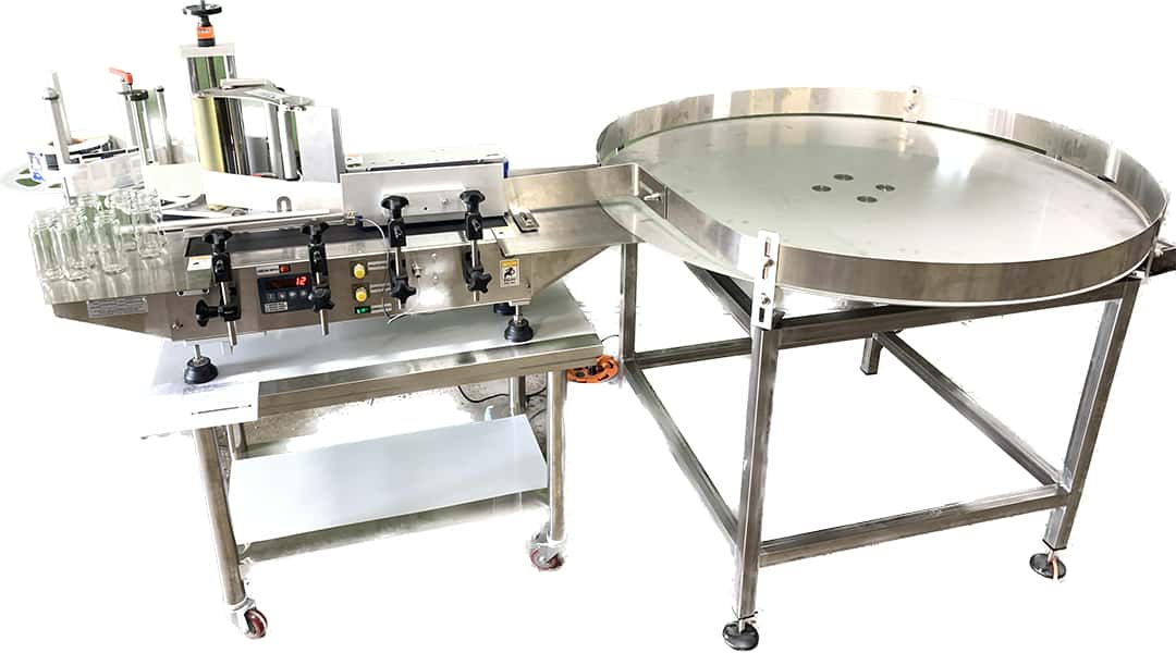 Vertical Wrap Around labeling machine